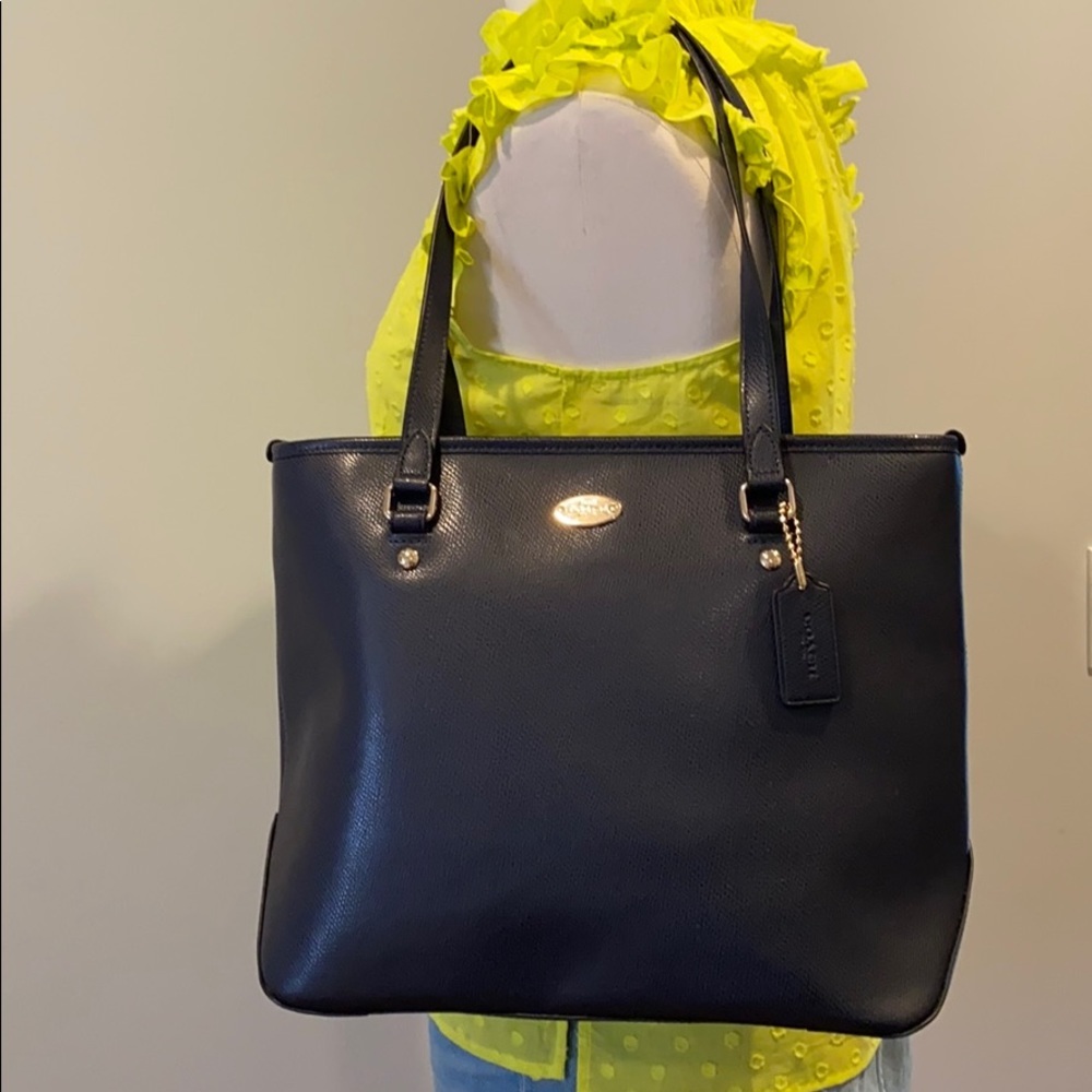Coach Navy Shoulder Bag​